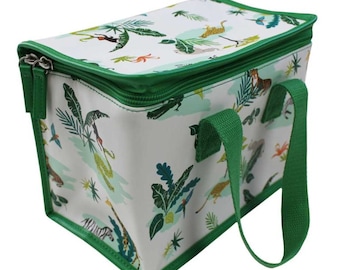 Personalised Safari Kids Lunch Bags Cooler Bag Lunch Box