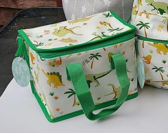 Personalised Dinosaur Kids Lunch Bags Cooler Bag