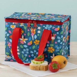 Personnalisé Floral Fairy Lunch Bag Transport Dinosaure Fée Girafe Faune Abeilles Hamsa Tournesol
