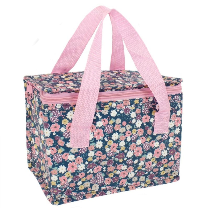 Personalised floral lunch bag Etsy