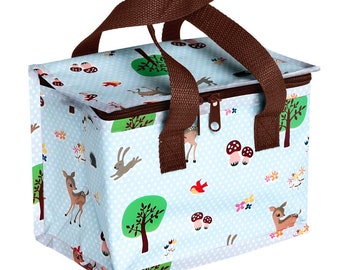 Personalised Woodland Lunch Bag: Embroidered Insulated Cooler