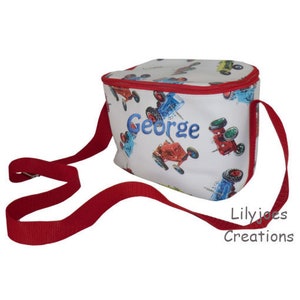 Quick Delivery Personalised Vintage Tractor Farmyard Farm Yard Lunch Bag Kids Lunch Bag