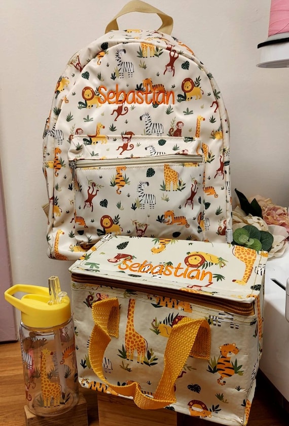 Children's backpack with lunch bag discount