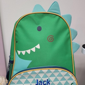 Sac à dos personnalisé dinosaure enfant en bas âge, maternelle, retour à l'école préscolaire préscolaire
