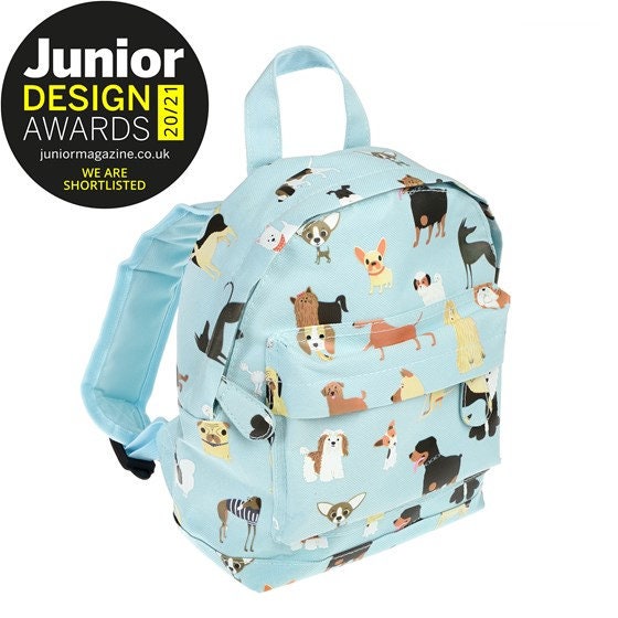 Puppy print backpack hot sale