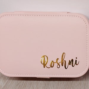 Boîte à bijoux personnalisée, cadeau pour fille, cadeau pour femme, cadeau pour demoiselle d'honneur, cadeau pour maman, cadeau pour grand-mère