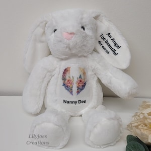 Personalised Memorial Bear Memory Bear Teddy Loss Grieving Child Loss