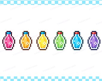 Cute Soda Pop Badges | Pixel Art Styled | Twitch Sub / Loyalty / Bit / Cheer Badges
