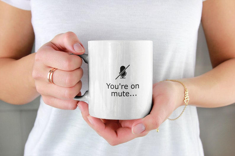 You're on mute mug | Teams mug | Zoom call mug | Remote working mug | Work from home mug image 3