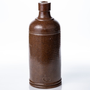 Bourne Denby Stoneware ink bottle with pouring spout
