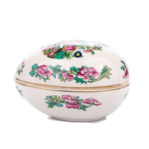 Lord Nelson The Indian Tree Egg Shaped Trinket Box
