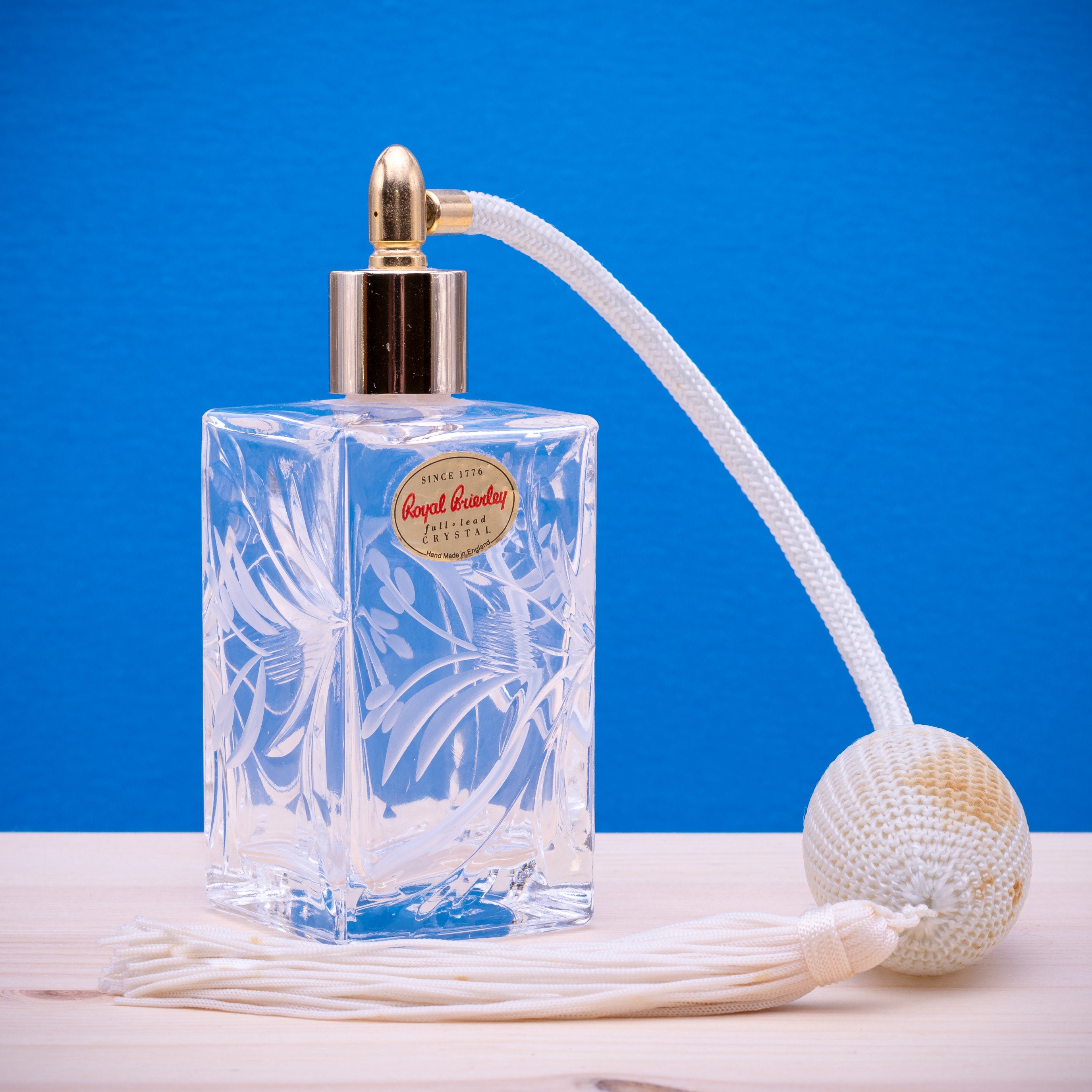 Vintage Royal Brierley Crystal Perfume Atomiser - Etsy UK