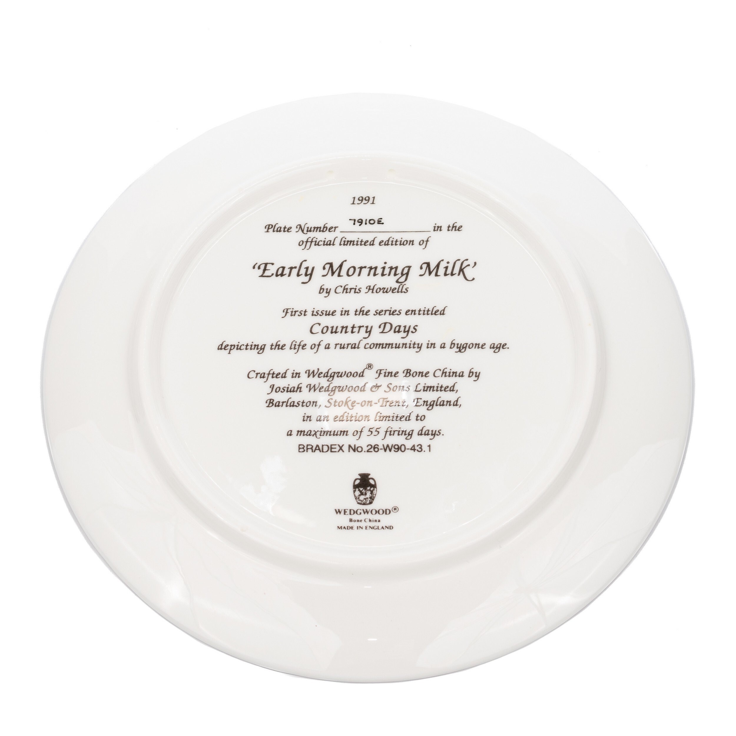 Wedgwood Plate 