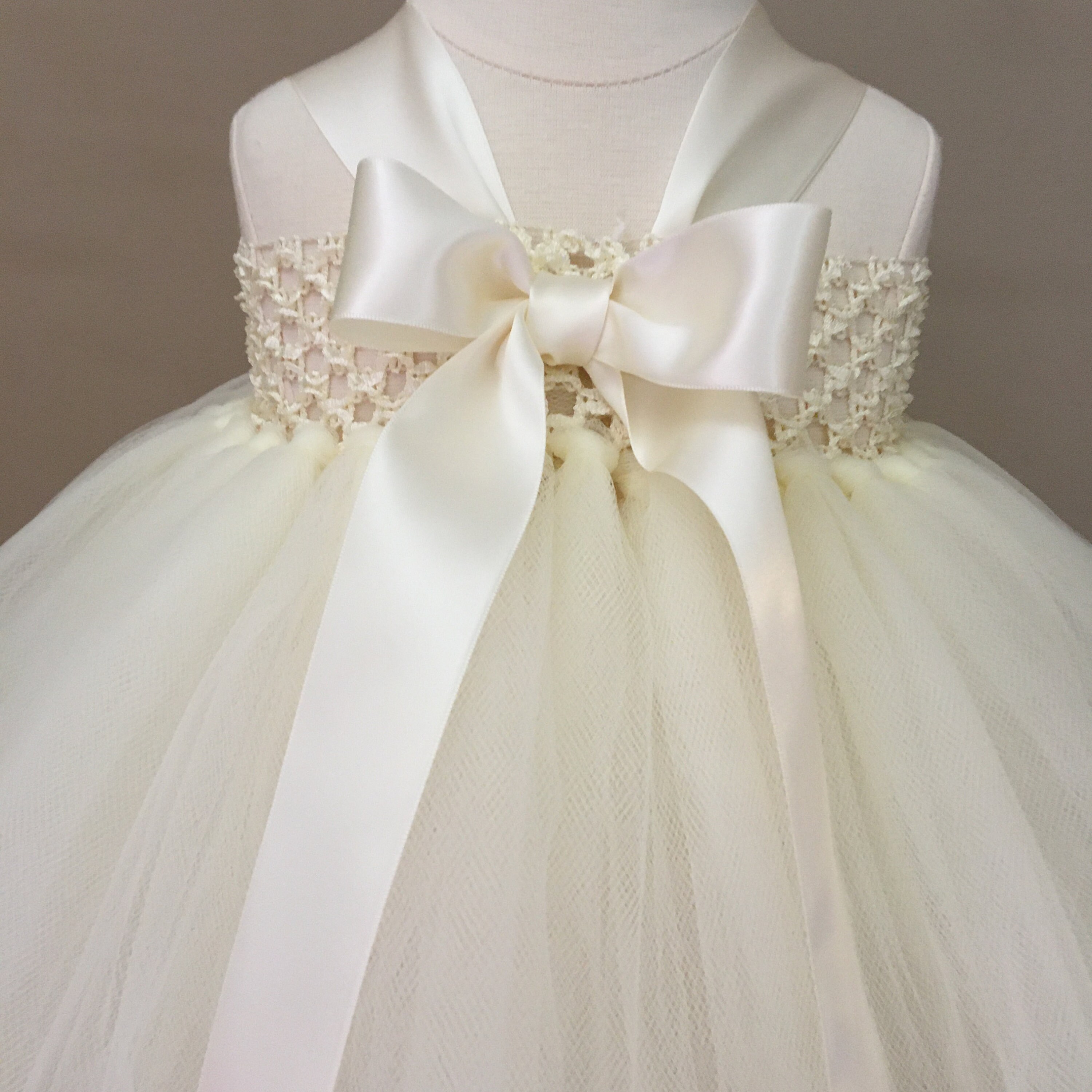 Peach Toddler Flower Girl Dress Baby Girl Princess Dress Etsy