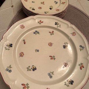 Villeroy & Boch Petite Fluer Dinnerware setting for 6