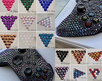 Rhinestone Xbox Controller Bling Video Game Console PlayStation Nintendo Controllers Custom Gamer Girl Gifts Wireless Elite Series S X One