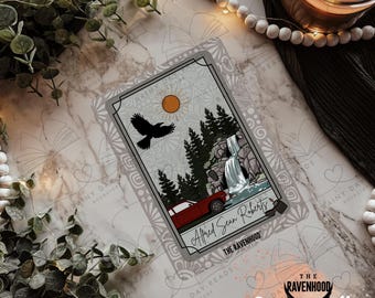 Sean Roberts Art Print The Ravenhood Kate Stewart Ravenhood Trilogy Merch Triple Falls Bookish