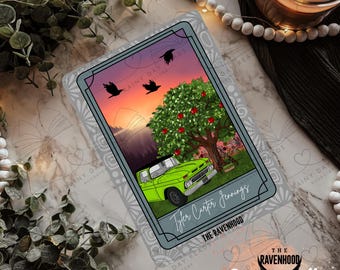 Tyler Jennings Art Print The Ravenhood Kate Stewart Trilogy Merch Triple Falls Bookish Dominic King Tobias King Sean Roberts