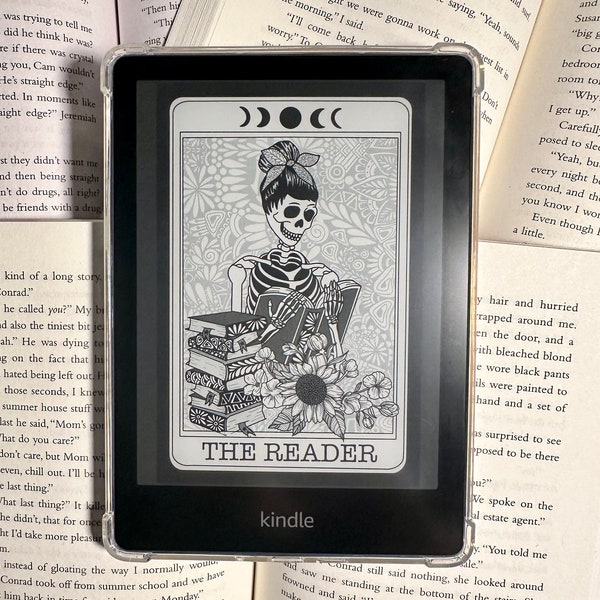 The Reader Tarot Card Kindle Lock Screen .epub | DIGITAL DOWNLOAD | Kindle MUST be ad-free!