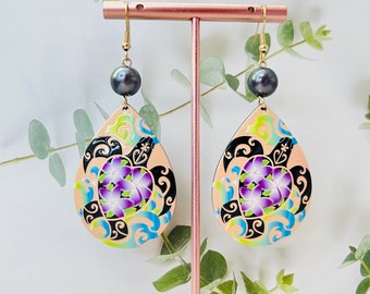 Turtle earrings