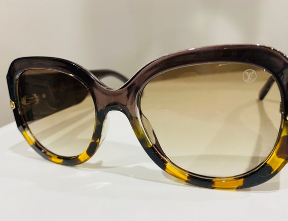 Amazing LV Sunglasses Gradient Brown Lenses Womens