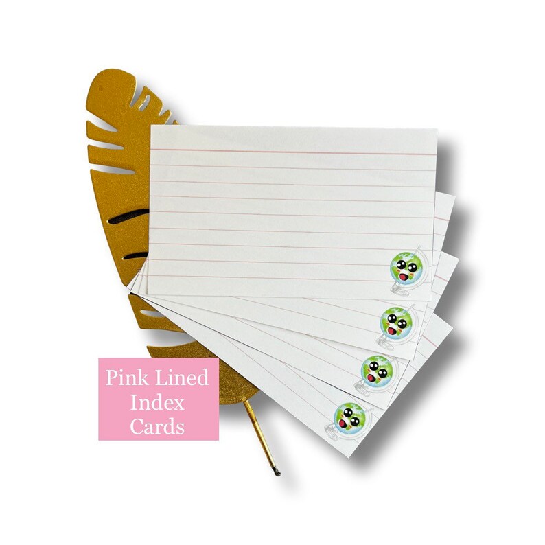 3x5 Printable Index Cards Template Printable Index Cards Etsy
