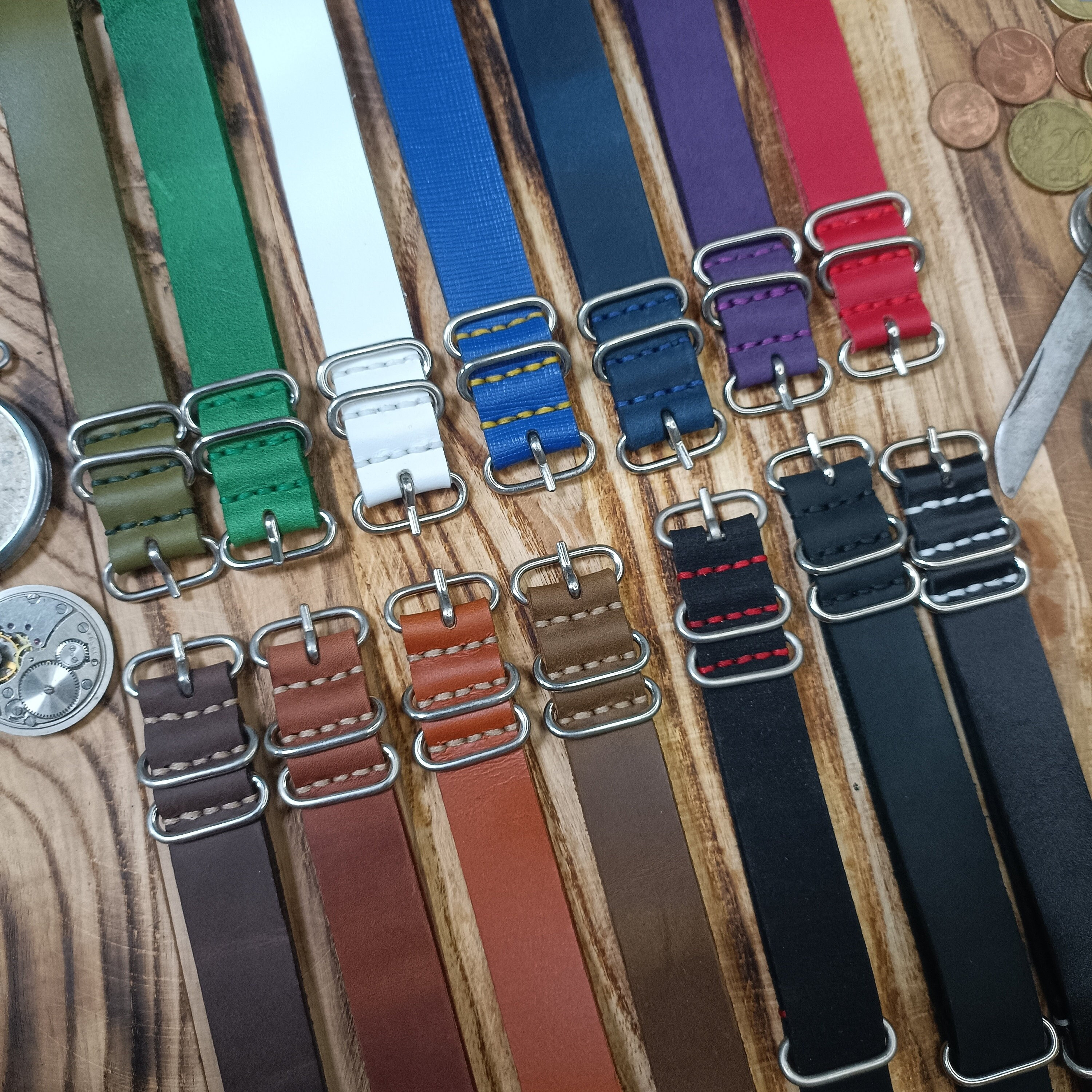 Leather zulu shop strap