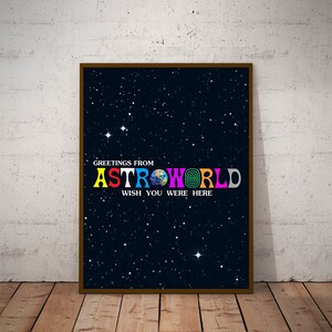 Travis Scott Aesthetic Poster - Travis Scott Poster Etsy