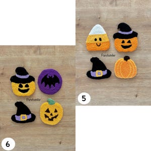Halloween Punch Needle Coaster Craft Kit - 4 Pcs / DIY Tufting ...