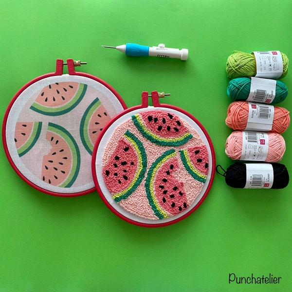 Beginner's Guide to Punch Needle Embroidery, Instruction PDF With ...