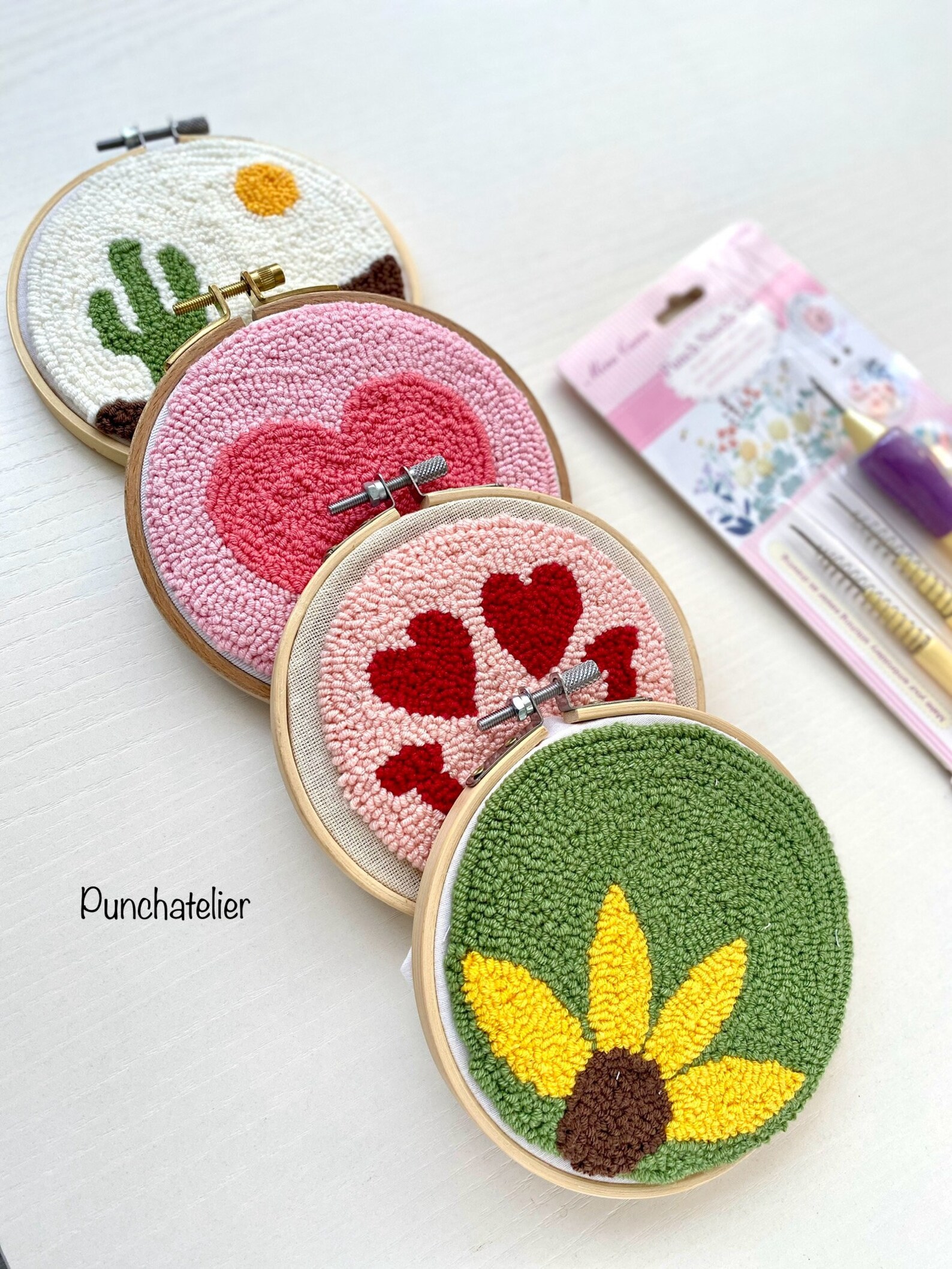 Beginner Punch Needle Kit: DIY Embroidery Starter for Adults - Etsy