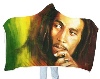 Bob Marley Blanket Etsy