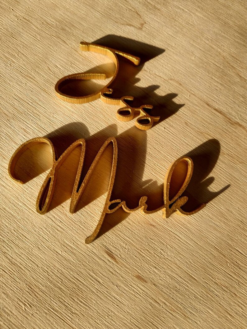 Wedding Place Card Laser Cut Names. Wedding Place Names Etsy Australia