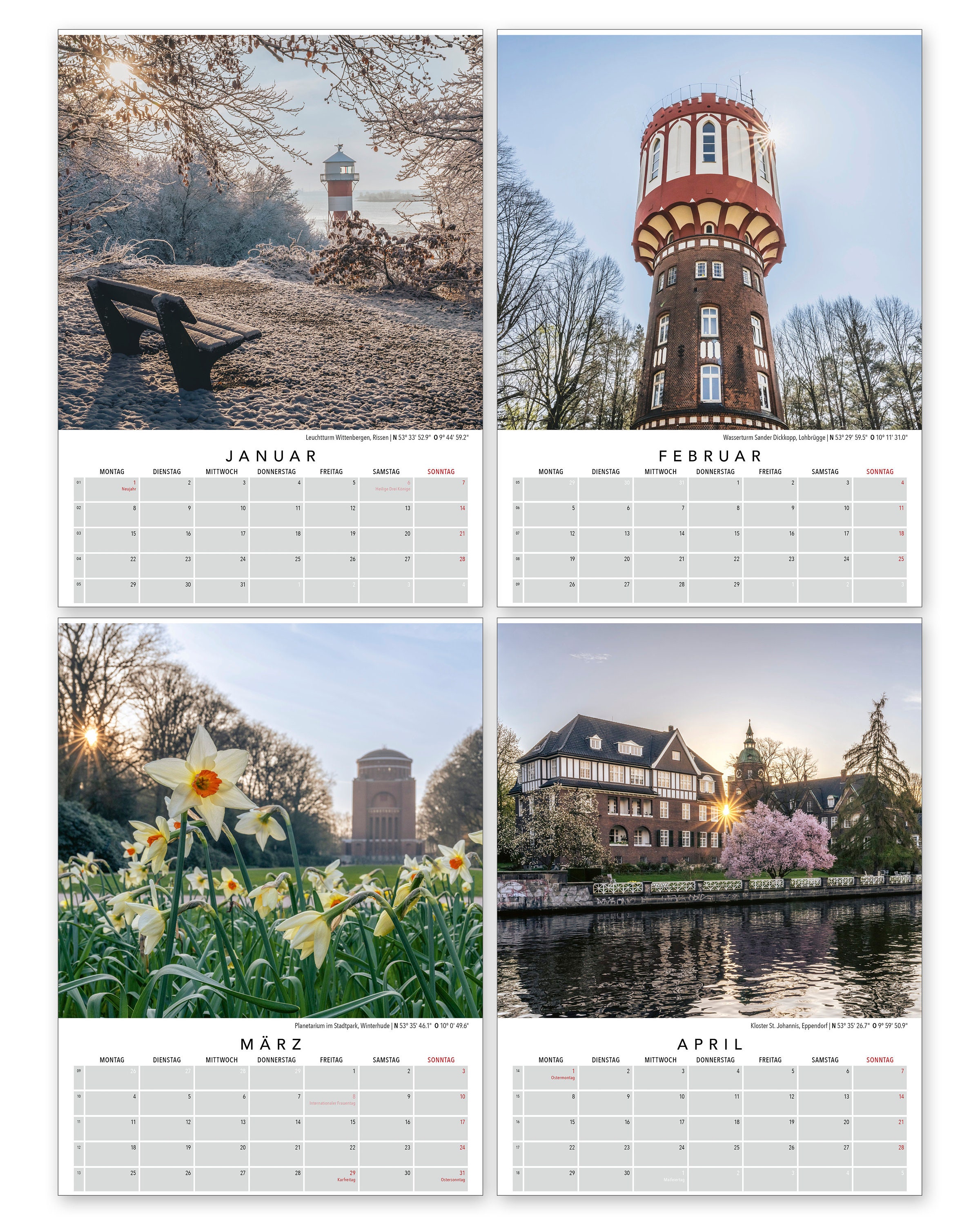 Hamburg Calendar 2024 this is Hamburg Too Etsy