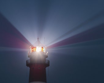 3 x Westerhever postcard “at night”