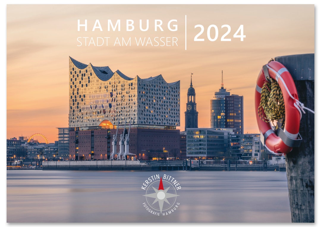  Foto zu Hamburg Calendar 2024: hamburg City on the Water - Etsy 