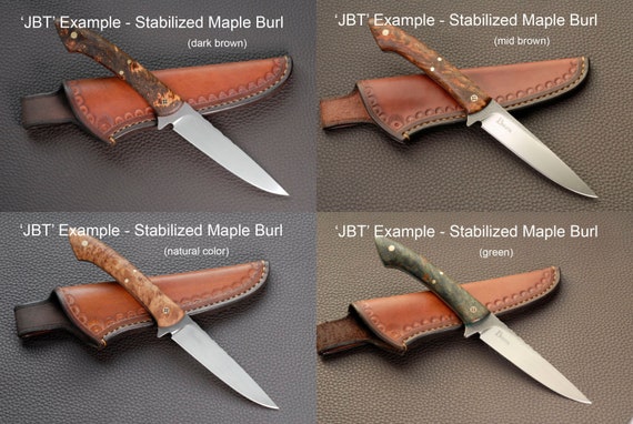 The 'JBT' Bird and Trout Knife - Made to Order - Etsy