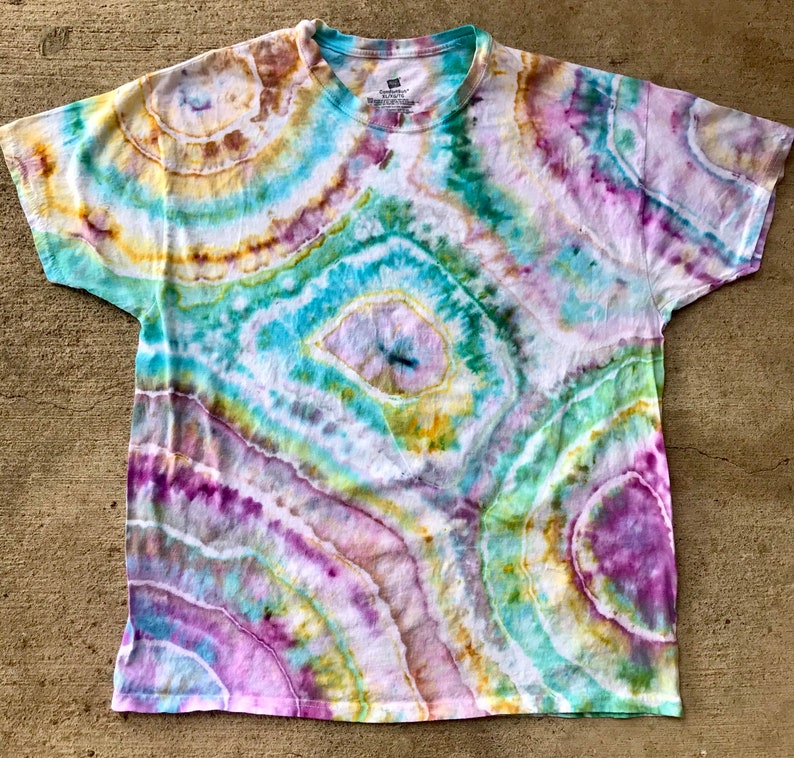 Geode tie dye Etsy