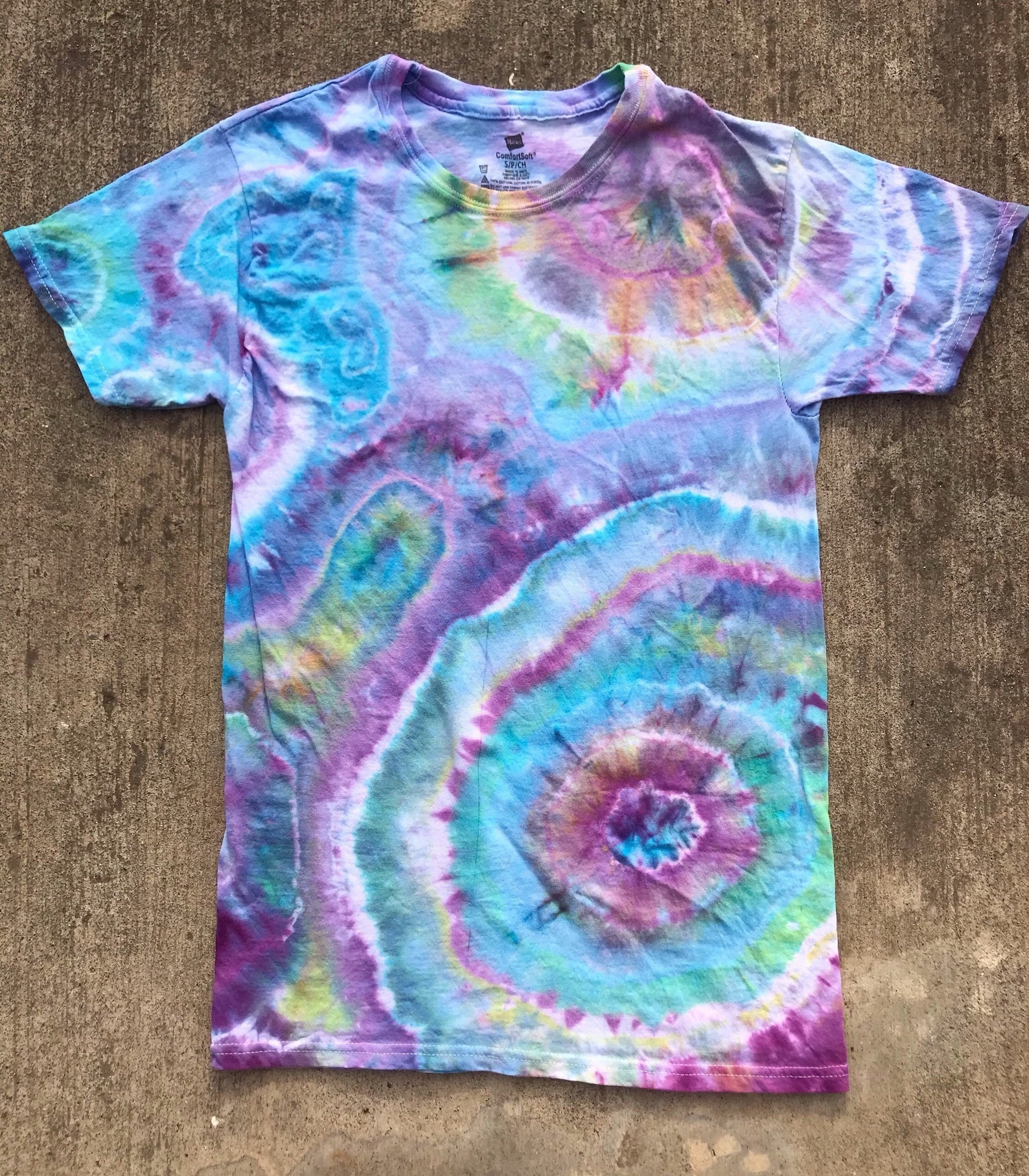 Geode tie dye Etsy