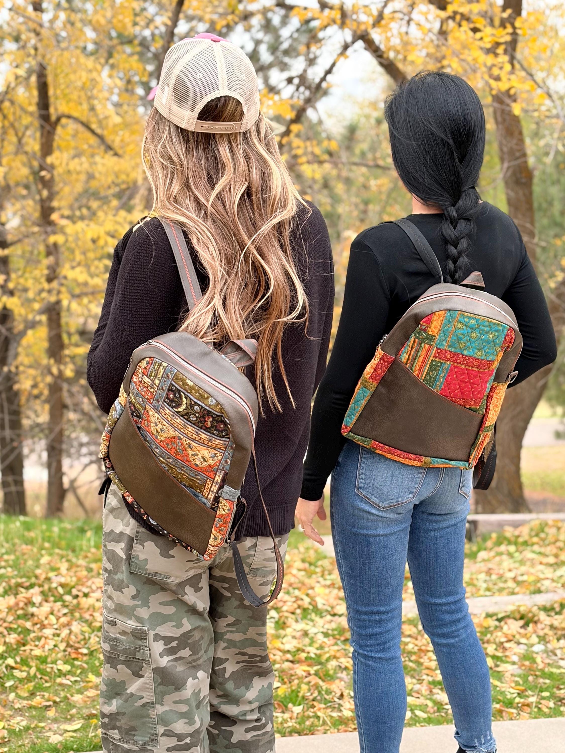 Vintage Small Teton Leather Backpack Dooney & Bourke Mini Backpack | Dead Center Vintage main image 2