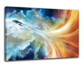 Star Trek Canvas Wall Art Enterprise Canvas Painting Wall Decor Canvas Print Gift Poster Artwork