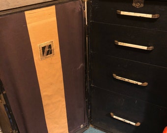 1924 Hartmann Cushion Top Trunk Etsy