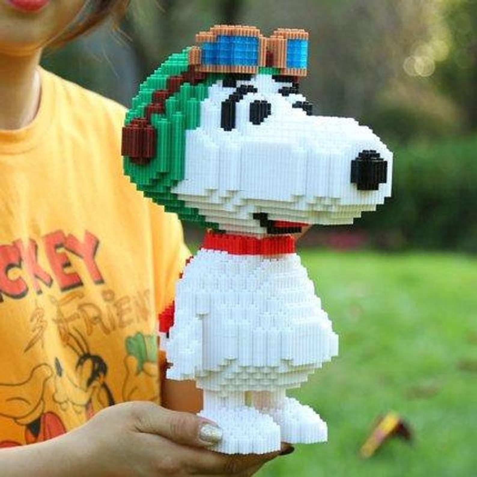 Lego Snoopy Lego Penuts Snoopy Mini Blocks Snoopy Mini Etsy