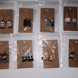 Horror Movie Themed Earrings