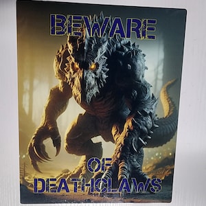 Sublimation Unofficial Inspired Metal Sign
