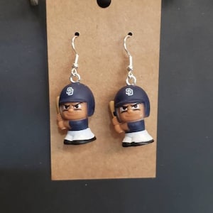 Teenymates Earrings Custom Padres