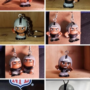 Teenymates | Earrings | Pens | Charms | Keychains | Raiders | You pick the item