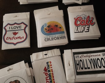 California Stickers Multiple Designs
