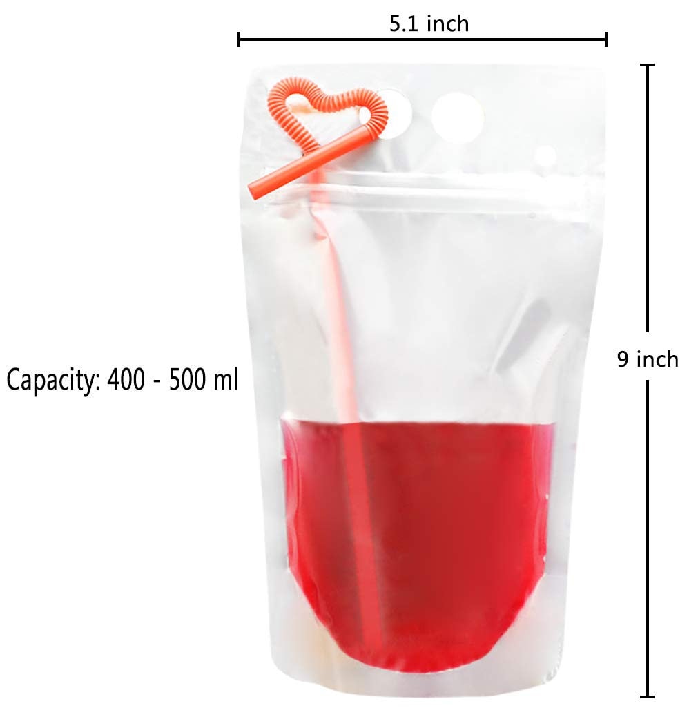 Customized Adult Drink Pouch / Juice Pouch Makes Great Party Etsy