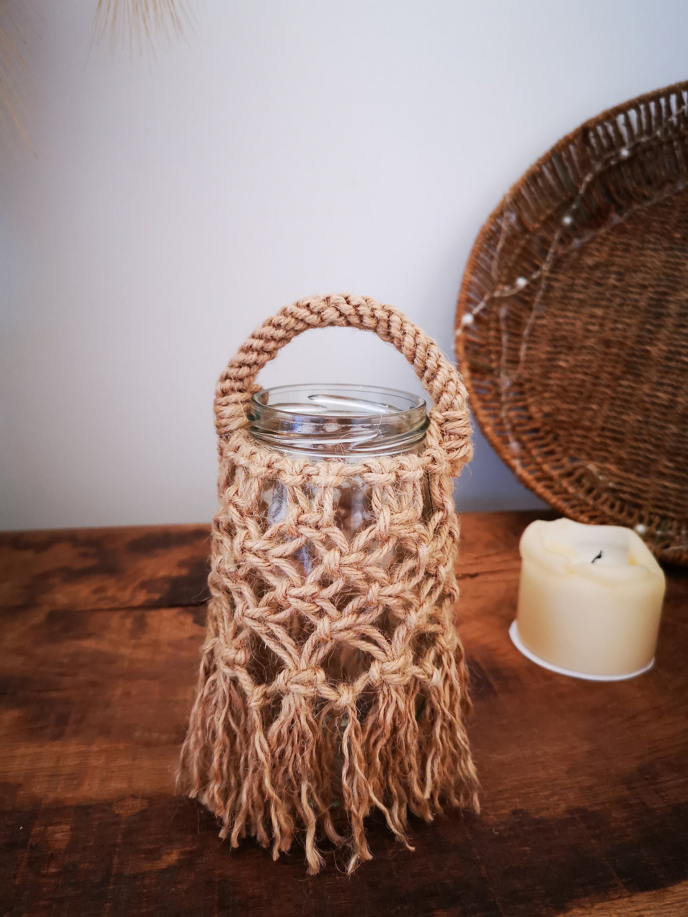 Pot Macramé avec Anse